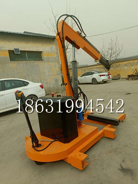 大理市自卸车厢随车吊 自制轮式四不像起重机 四驱平板吊 5吨 贵盛